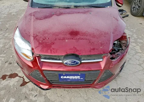 2013 Ford Focus Se из США, поврежденный, VIN 1FADP3F29DL163750
